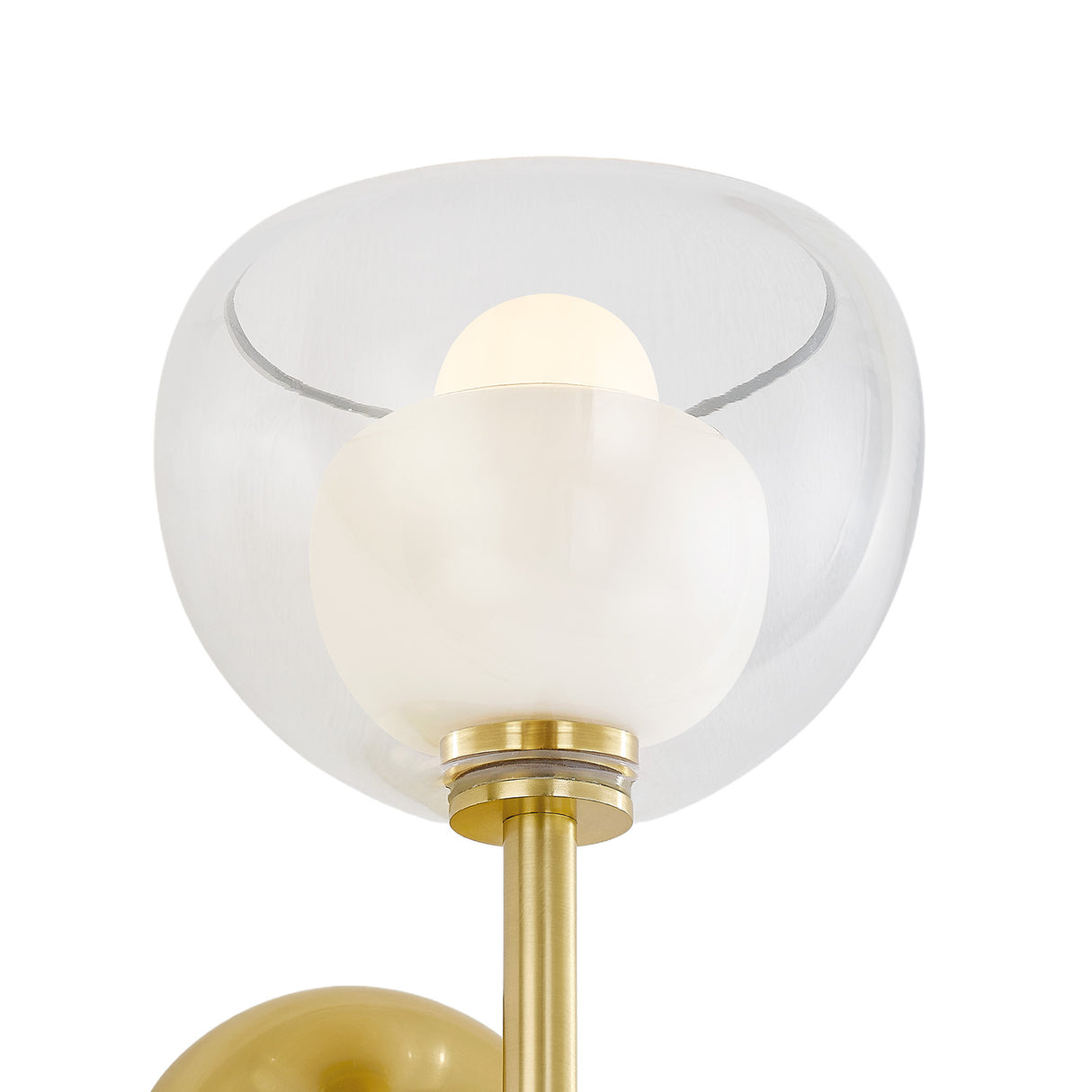 Rhett Wall Sconce 17", Aged Brass