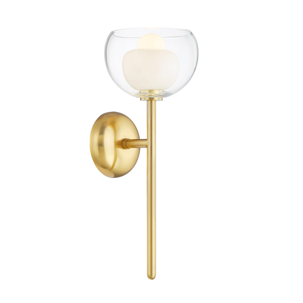 Rhett Wall Sconce 17", Aged Brass