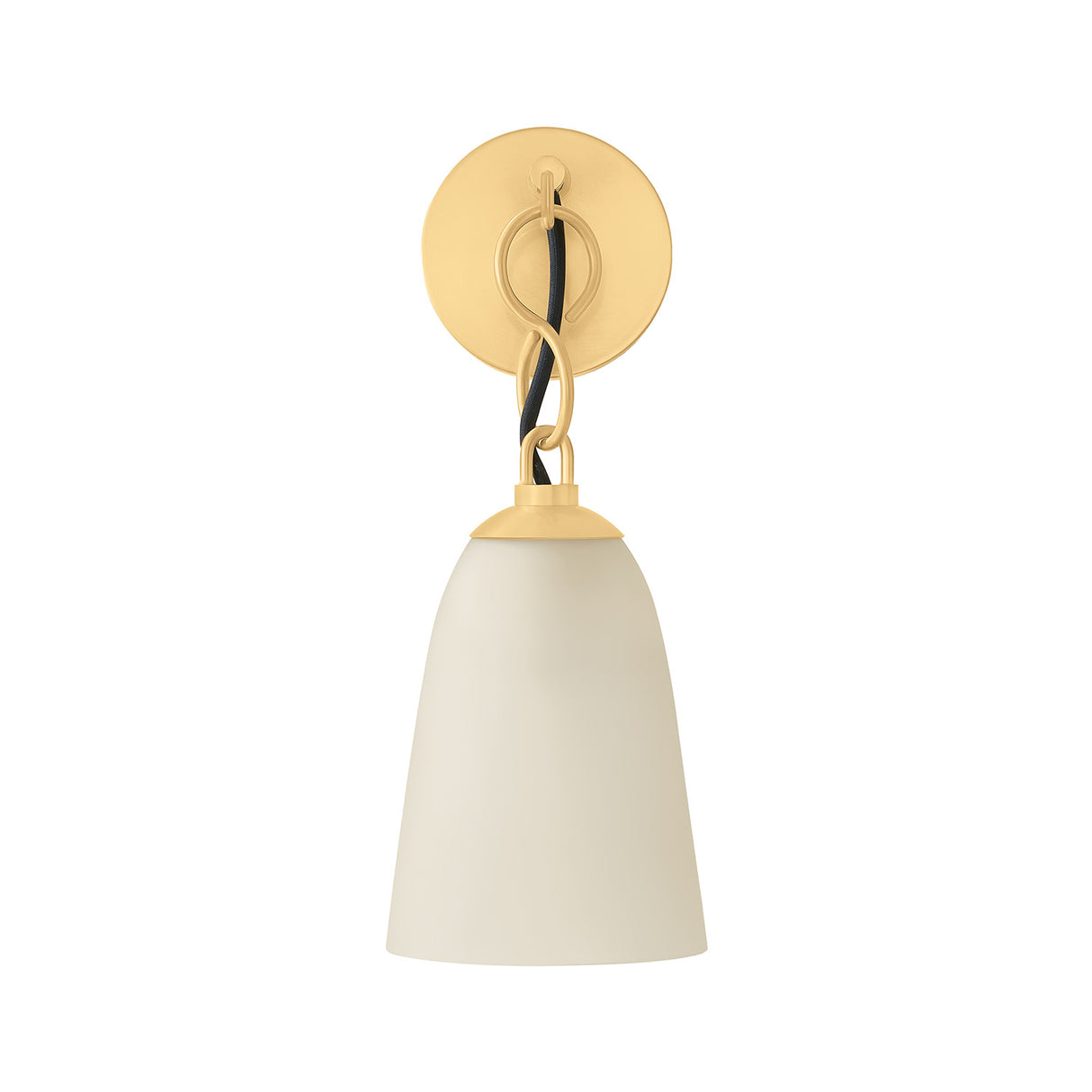 Bellport Wall Sconce 14", Aged Brass
