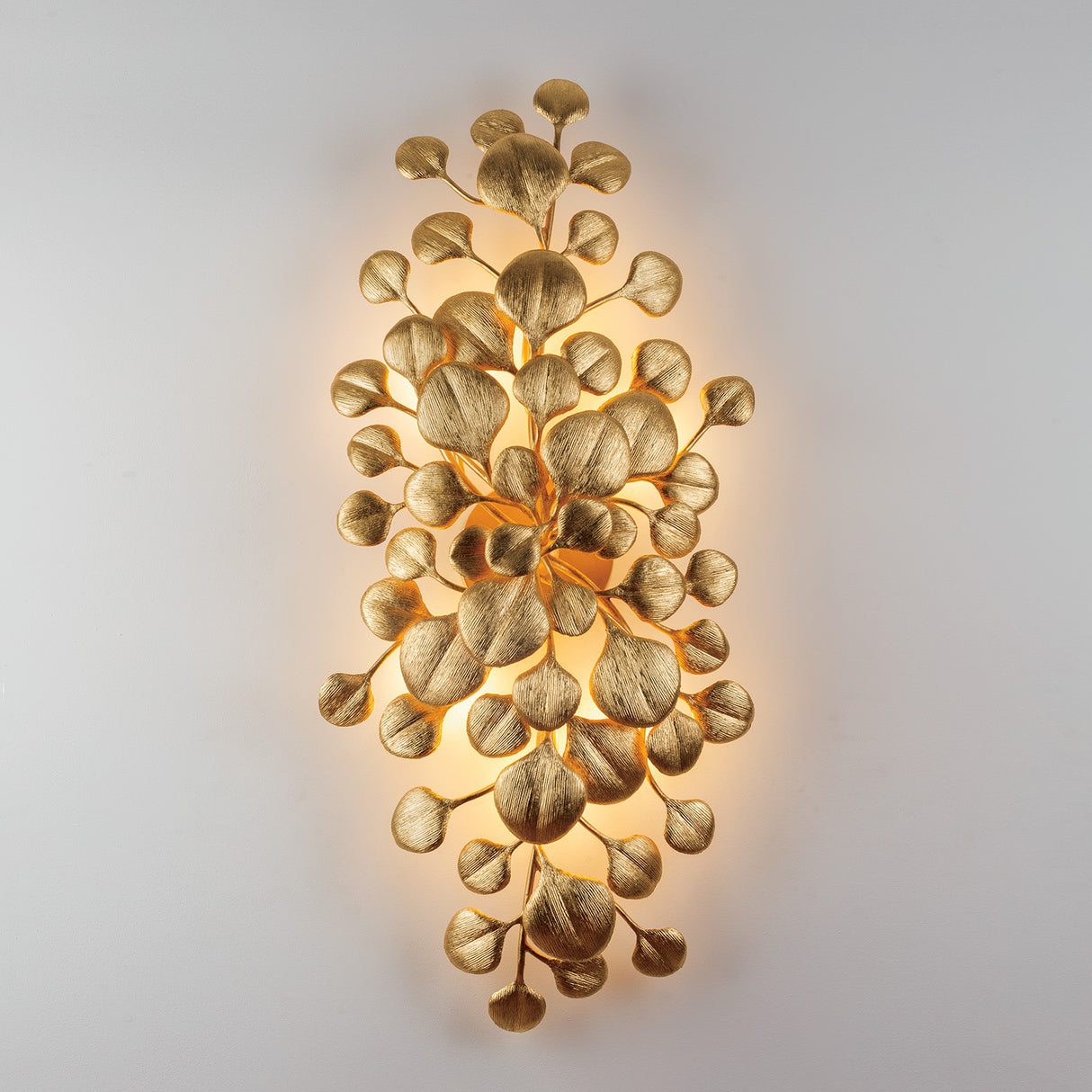 Phaedra Wall Sconce 48", Gold Leaf