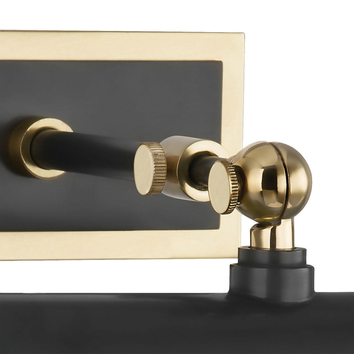 Judy Small Picture Light 8", Aged Brass and Old Bronze