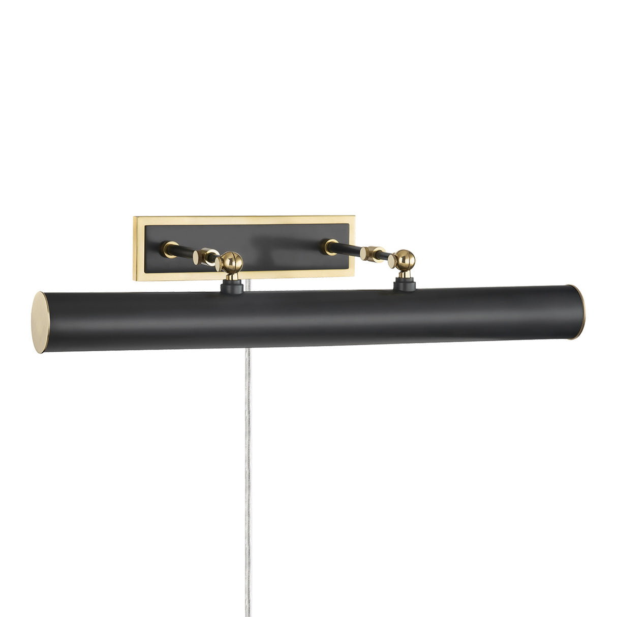 Judy Large Picture Light 24", Aged Brass and Old Bronze