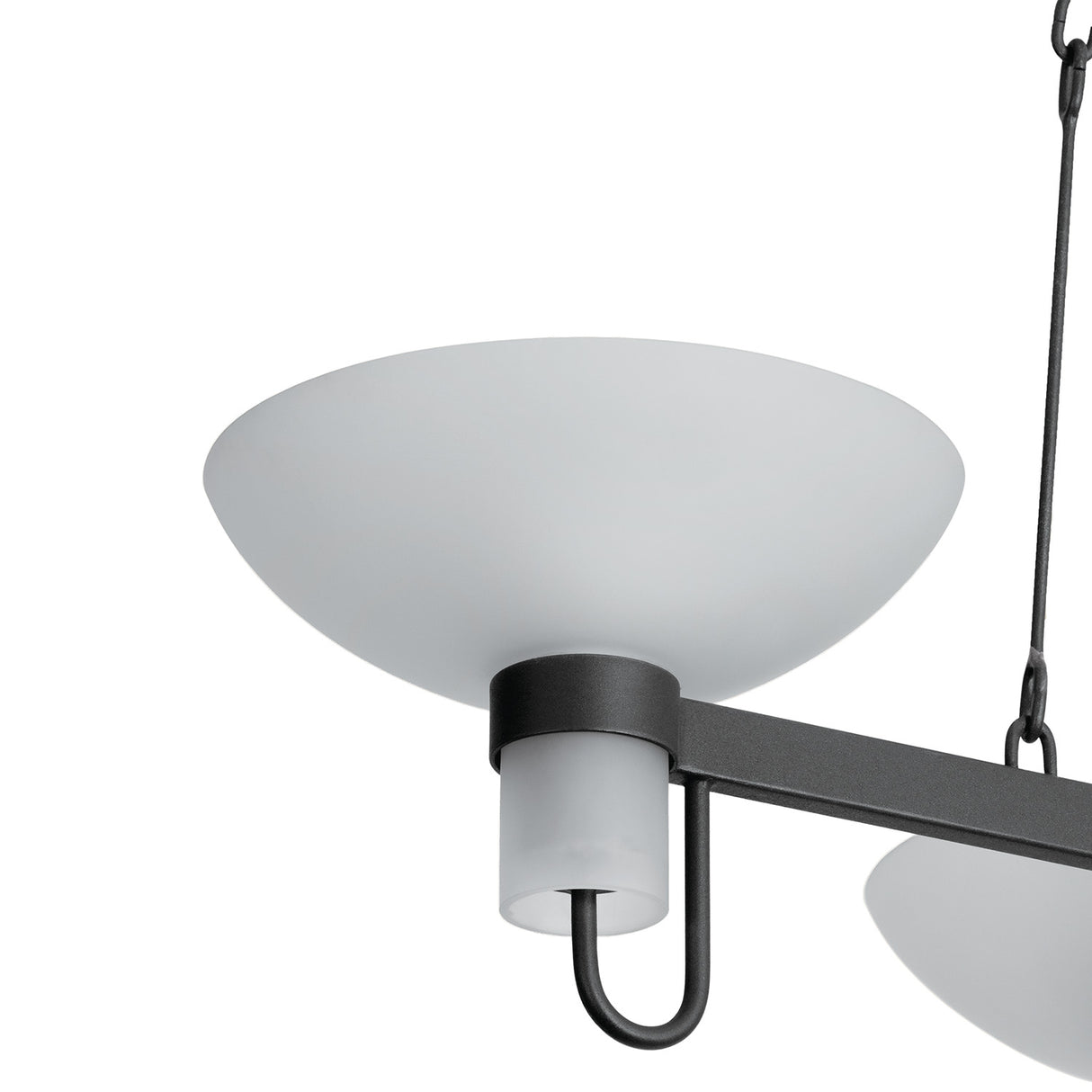 Decker 3 Light Chandelier 30", Textured Bronze