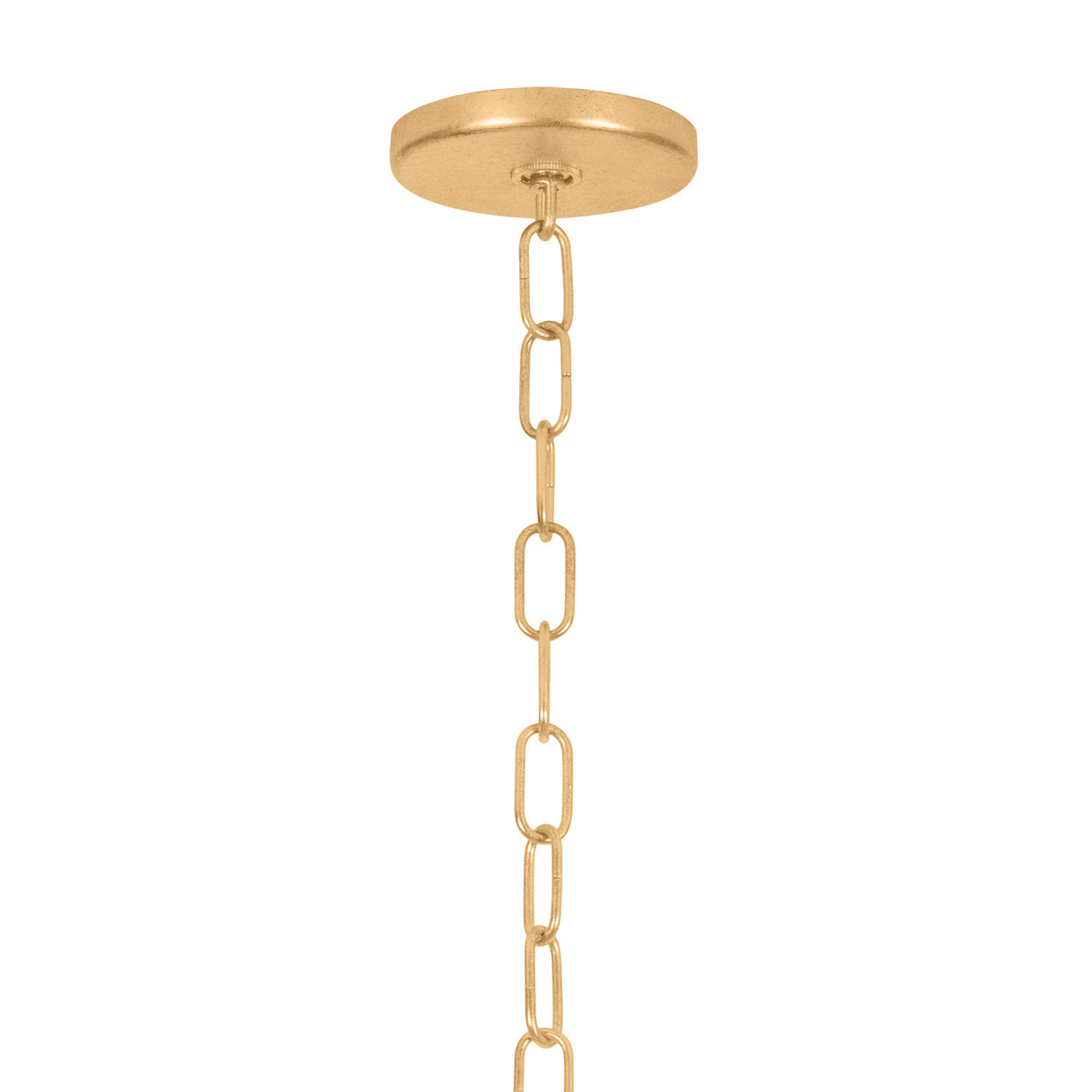 Annelise Chandelier 14", Gold Leaf
