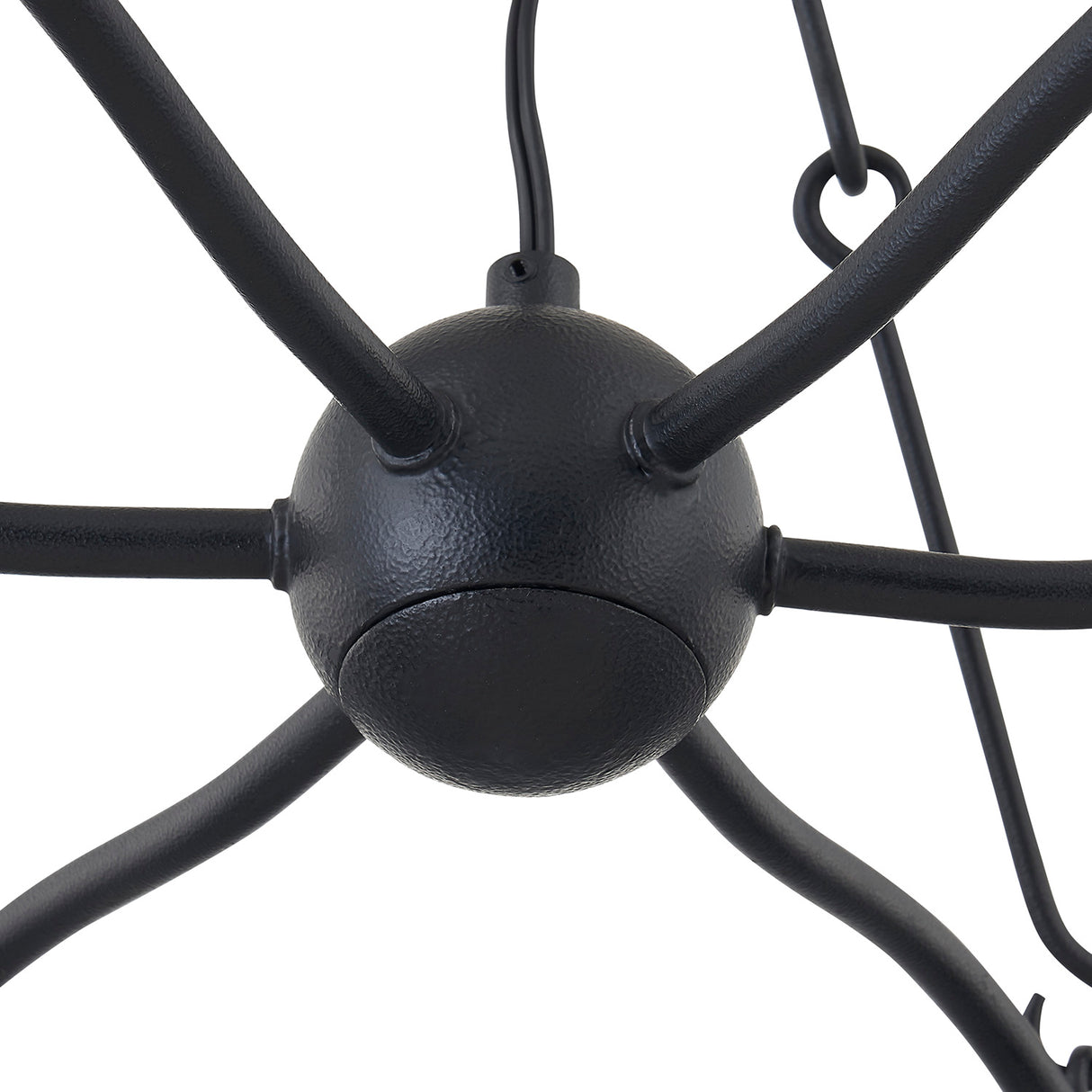 Tamsin 5 Light Chandelier 40", Forged Iron
