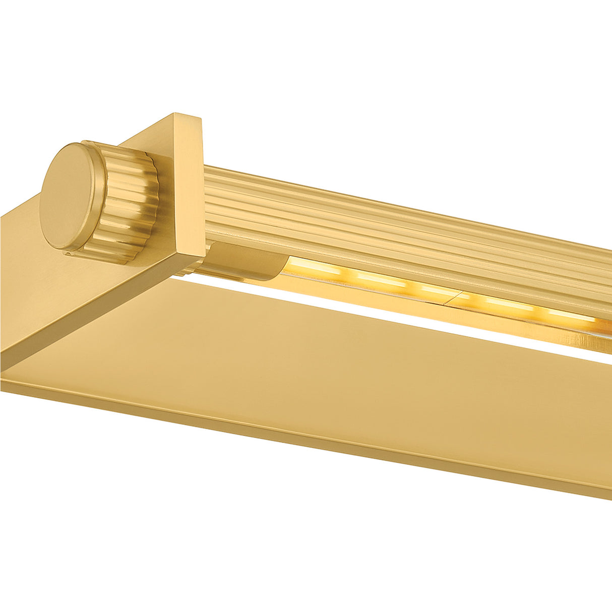 Hugh Picture Light 26", Aged Brass