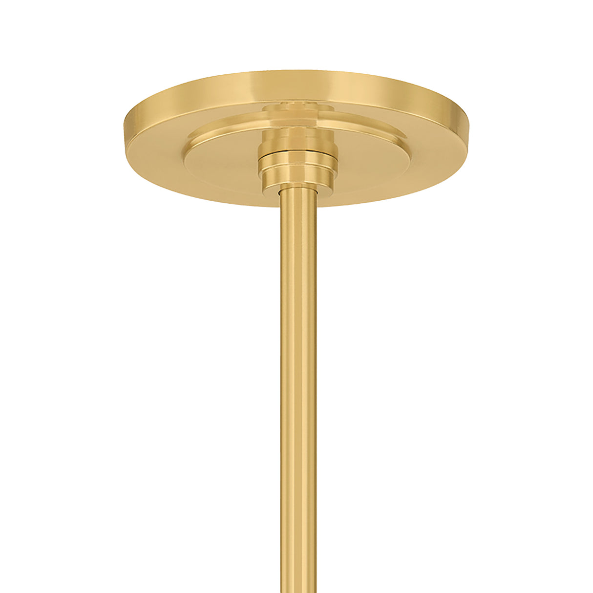 Gabrielle 6 Light Chandelier 54", Aged Brass with Art Glass