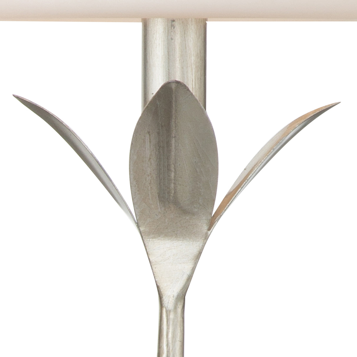 Alice Vanity Wall Sconce 21", Antique Silver and Opal Glass