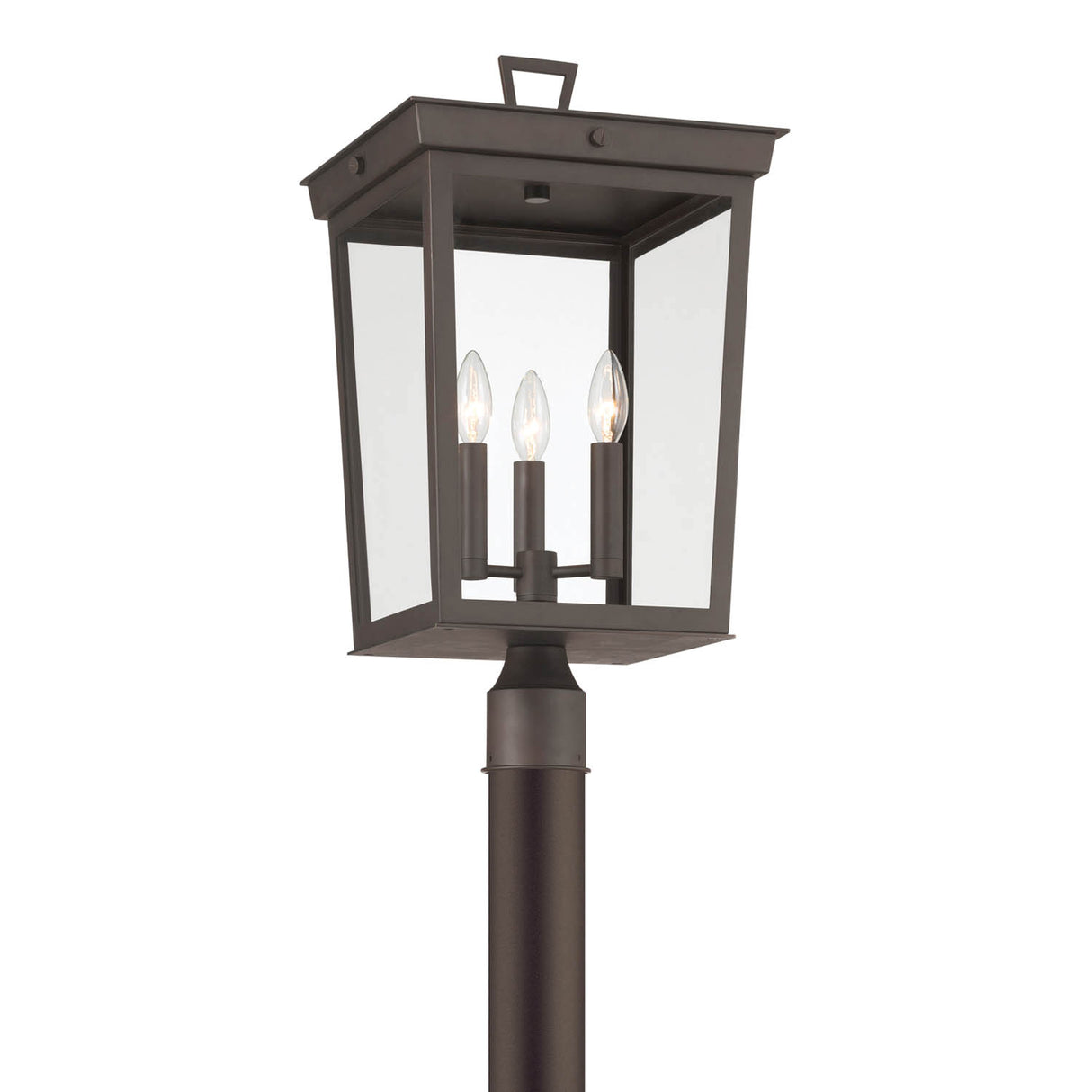 Radcliffe Outdoor Post Light 22", Old Bronze