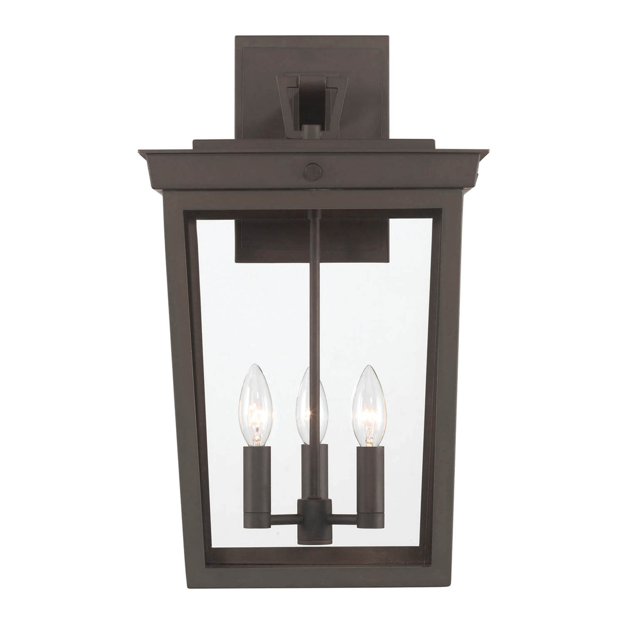 Radcliffe Outdoor Wall Light, Large 20", Old Bronze