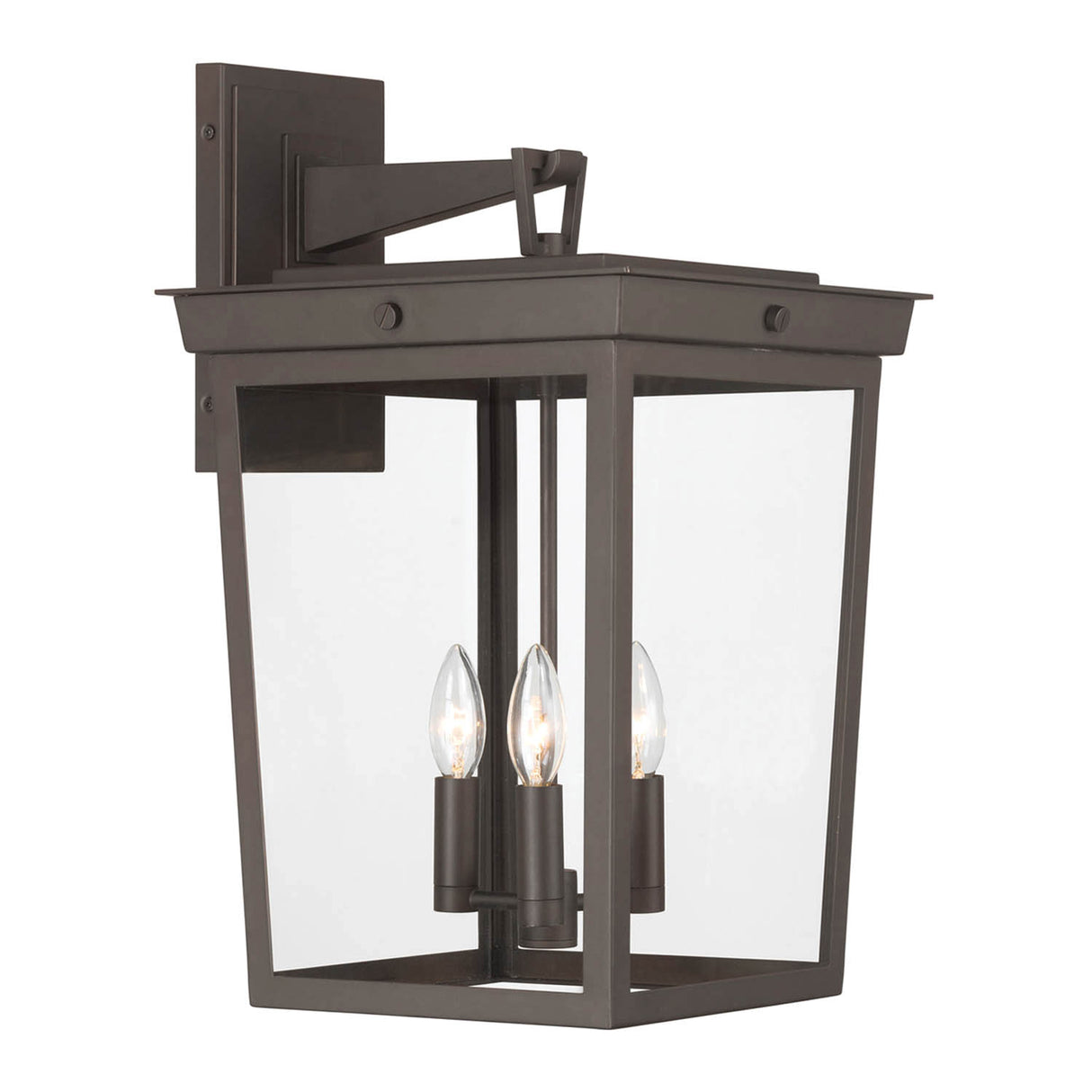 Radcliffe Outdoor Wall Light, Large 20", Old Bronze