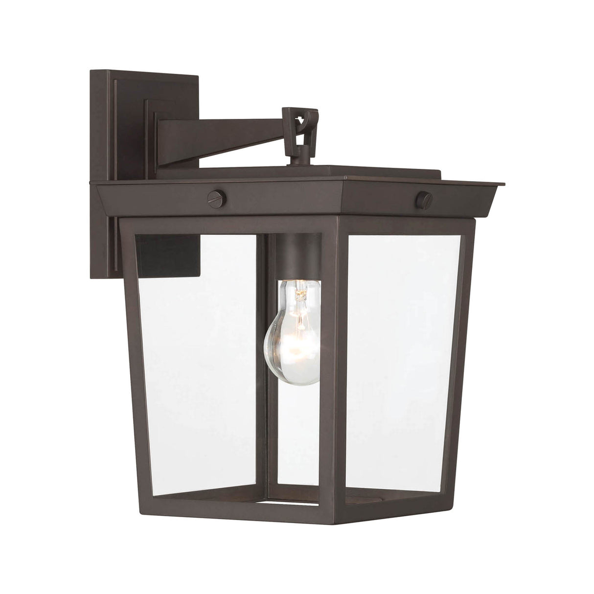 Radcliffe Outdoor Wall Light, Medium 14", Old Bronze