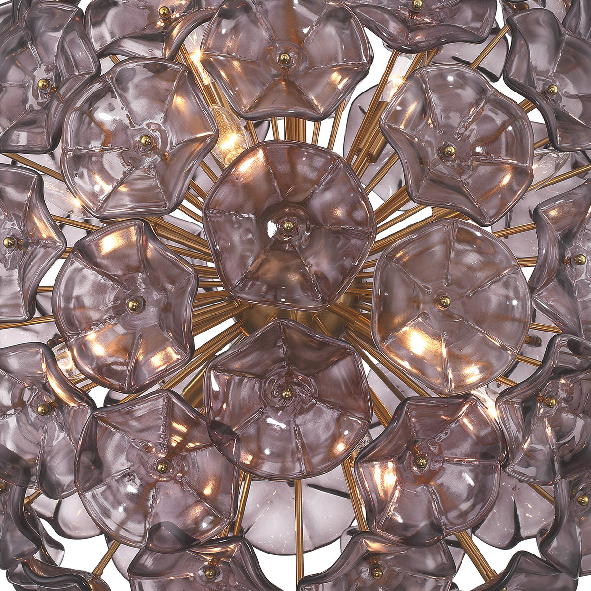 Layla Extra Large Pendant 28", Smoke Glass