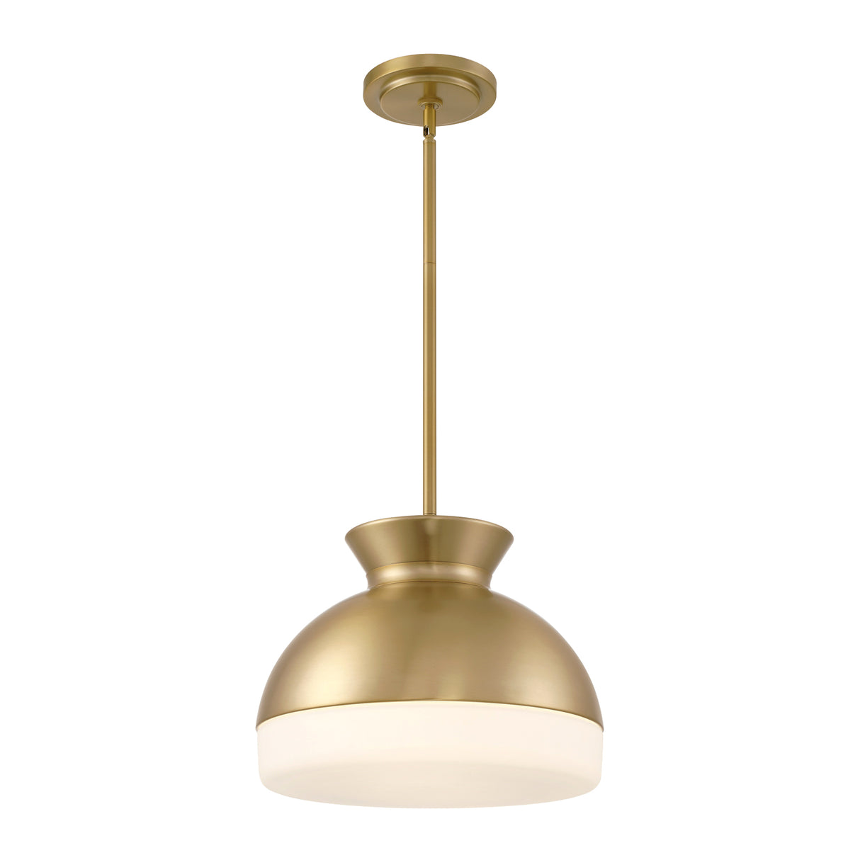 Elody Medium Pendant 15", Brass