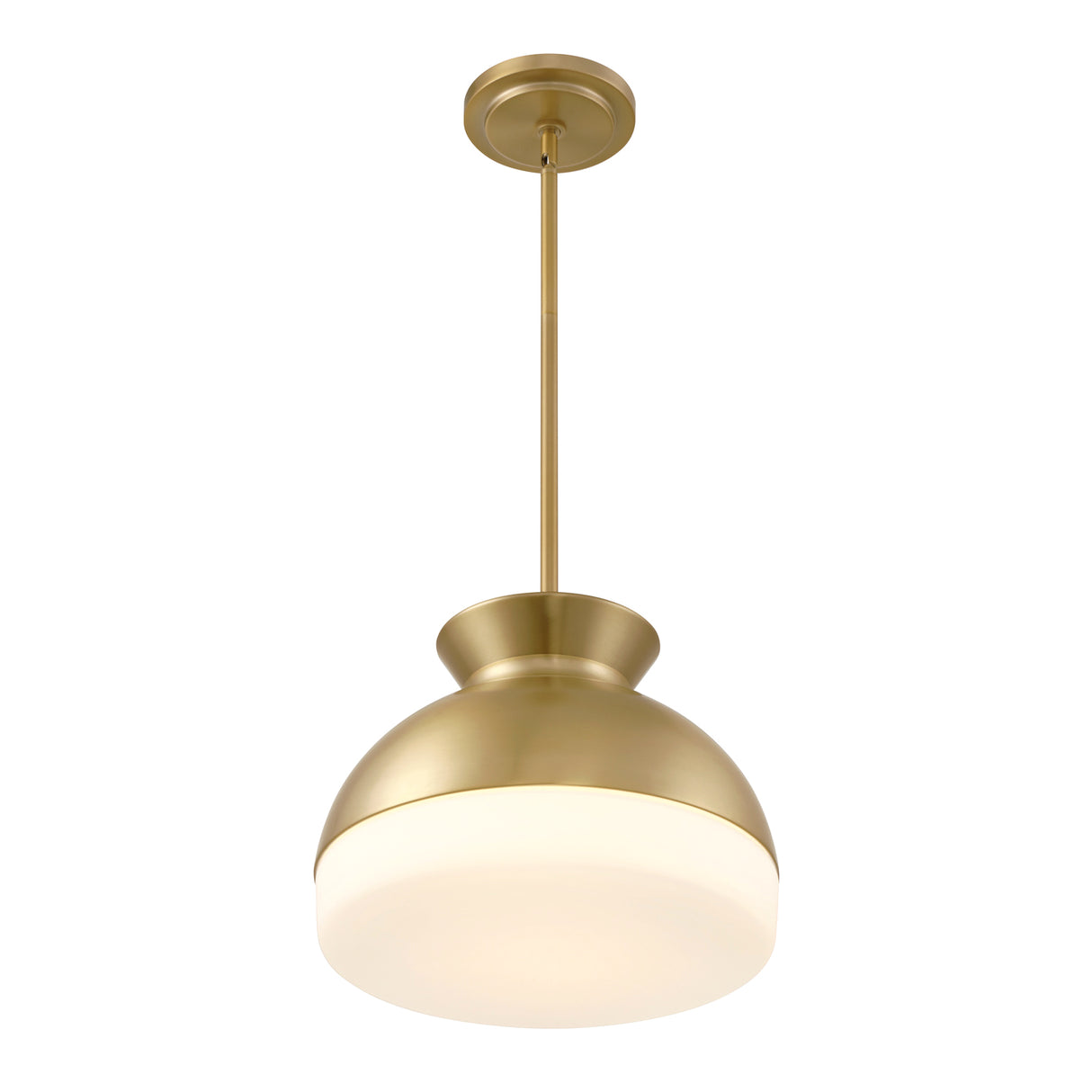 Elody Medium Pendant 15", Brass