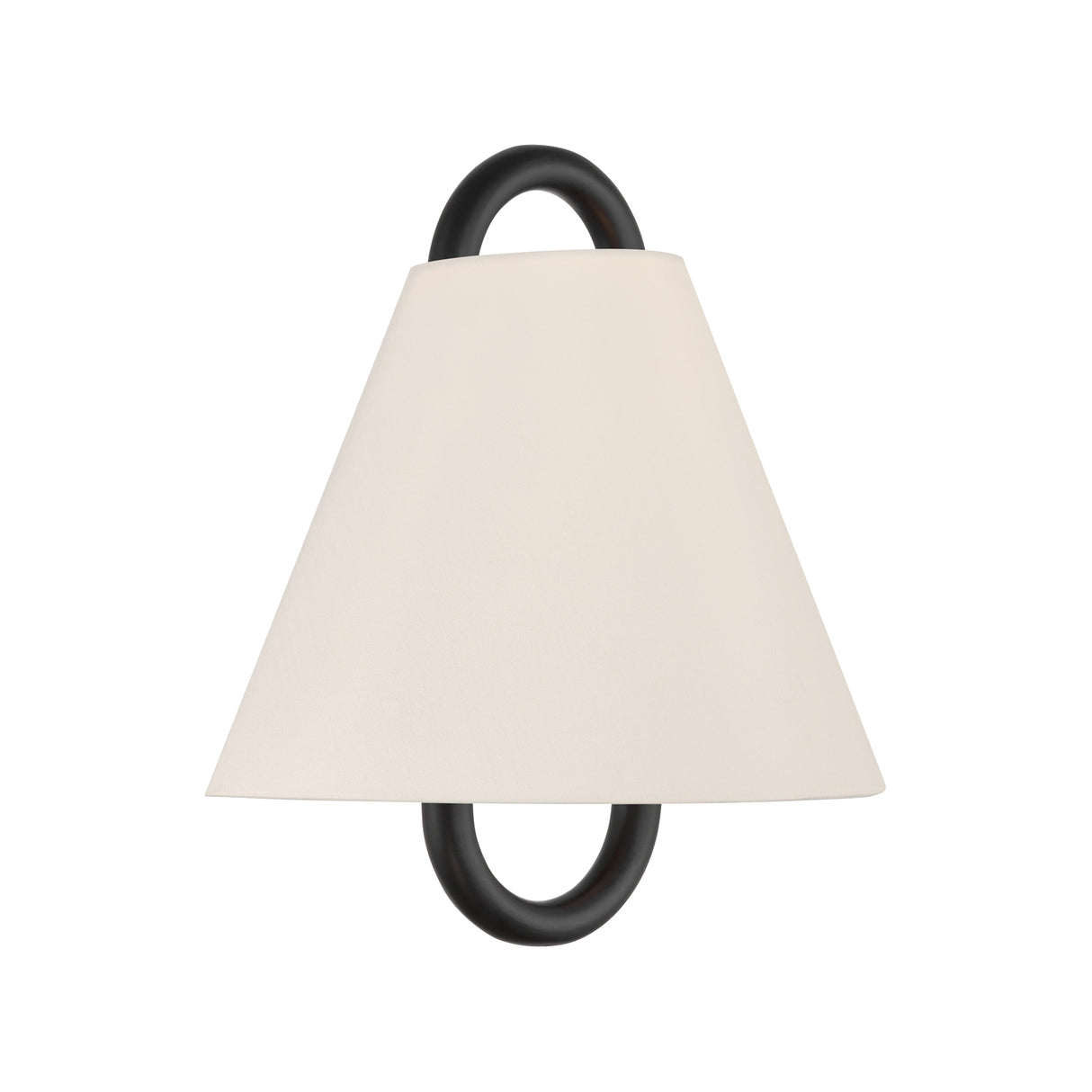 Lucia Wall Sconce 12", Matte Black