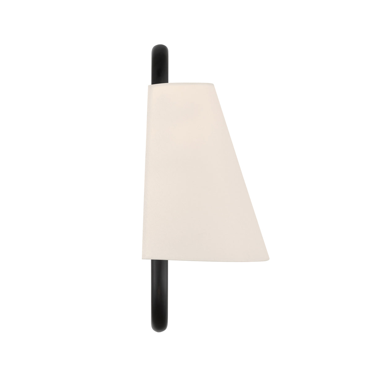 Lucia Wall Sconce 12", Matte Black