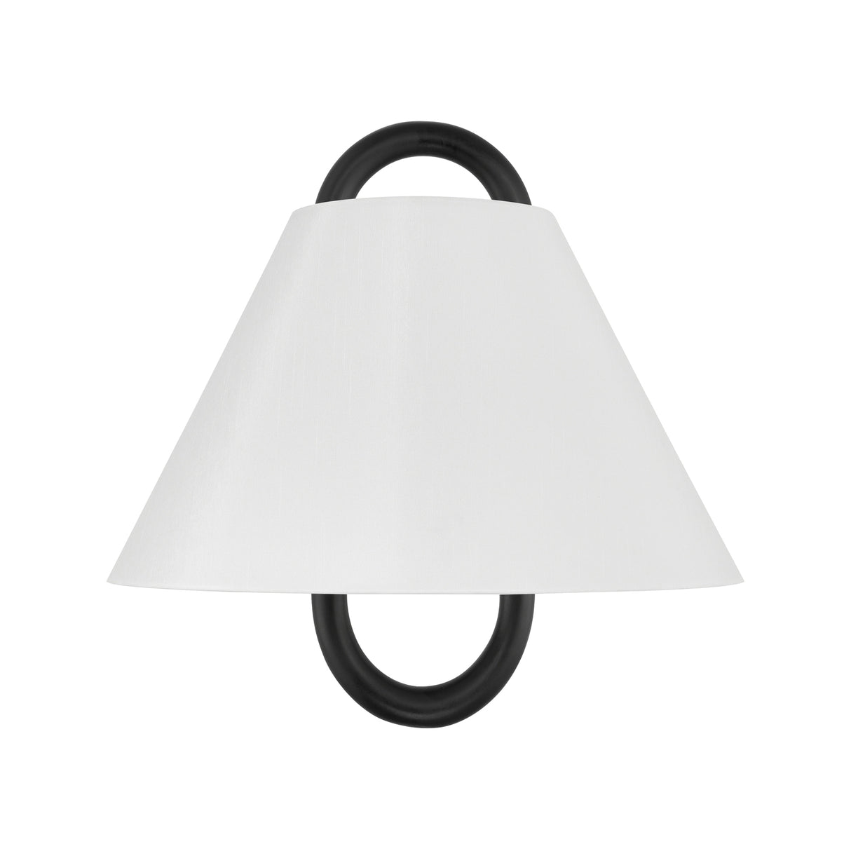 Lucia Wall Sconce 12", Matte Black
