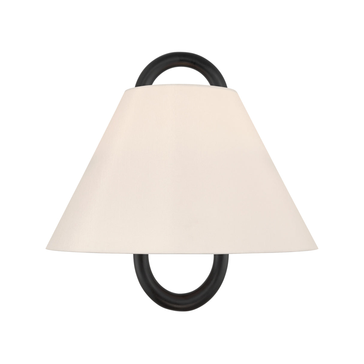 Lucia Wall Sconce 12", Matte Black