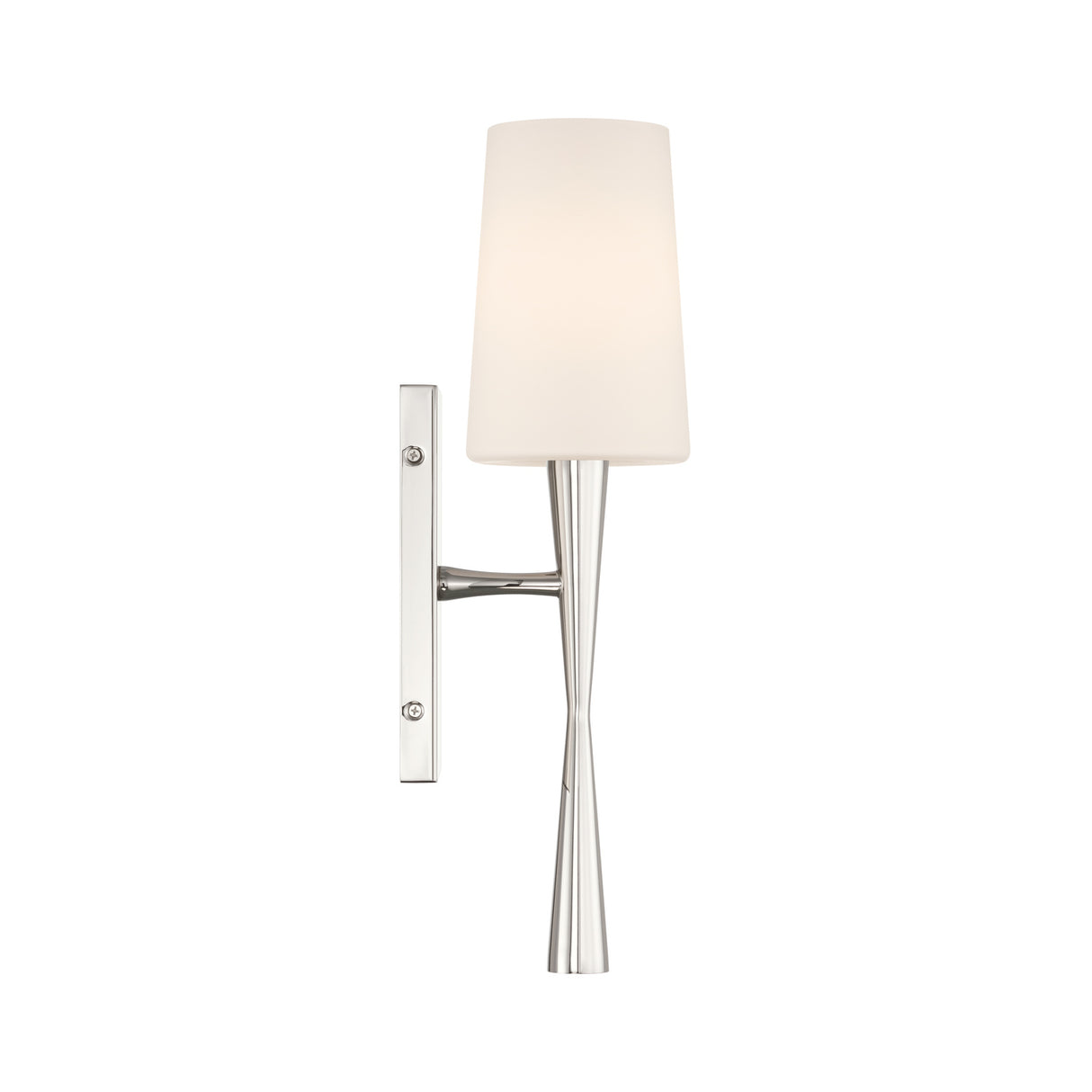 Kellan Wall Sconce 18", Polished Nickel