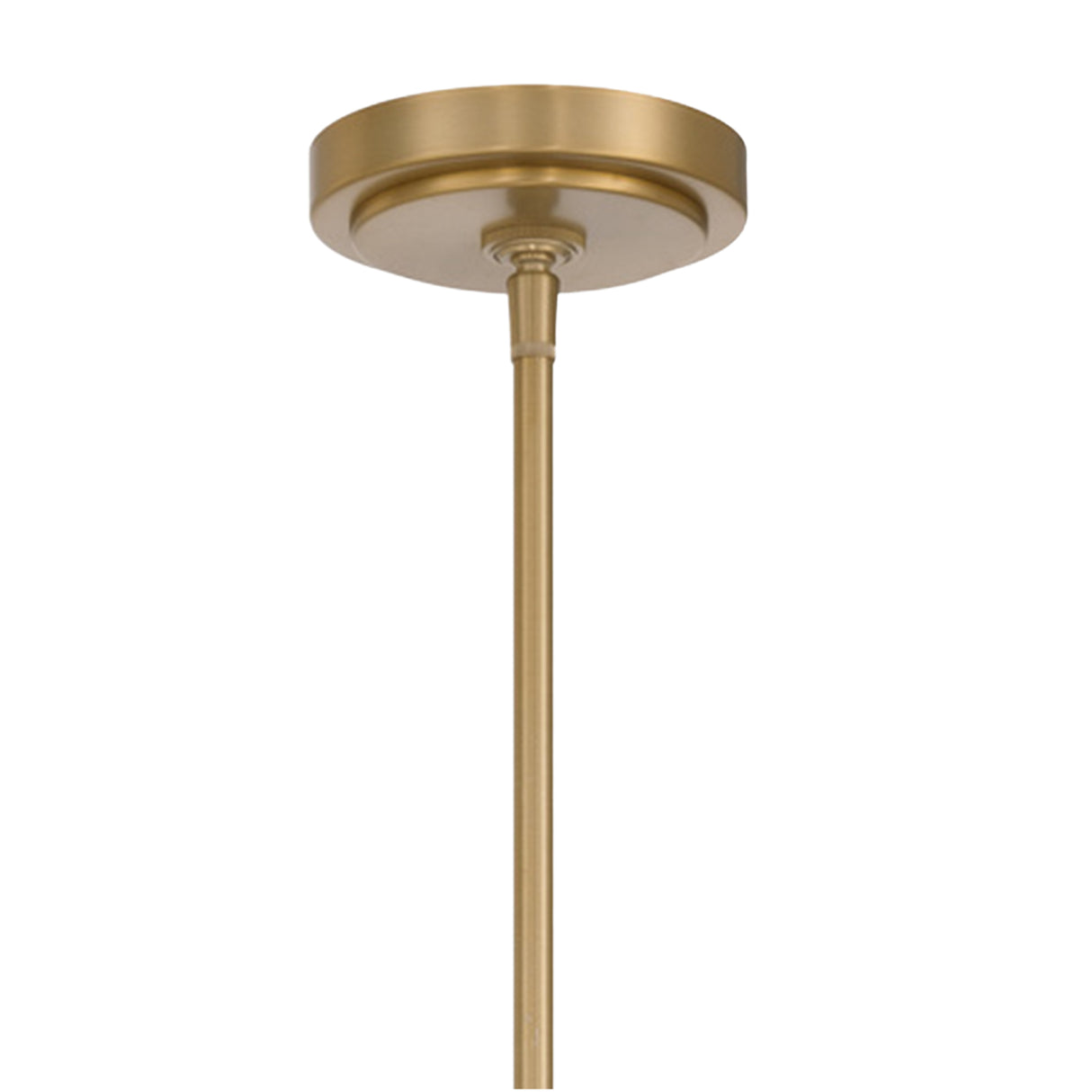Blaine Large Pendant 20", Brass and Sage Green