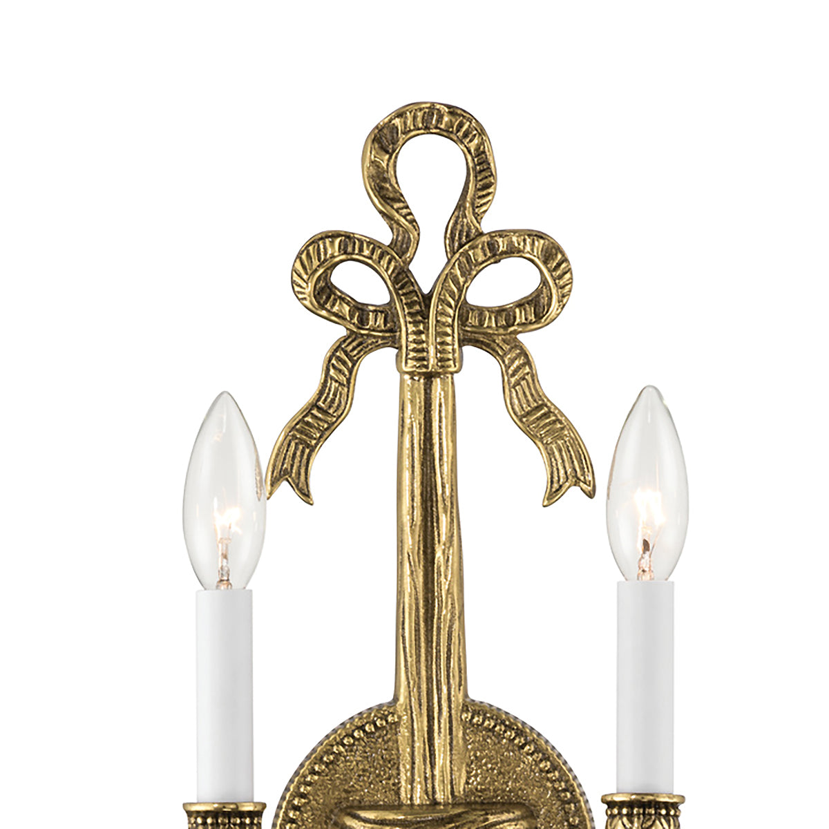 Etta 2 Light Wall Sconce 21", Heirloom Brass