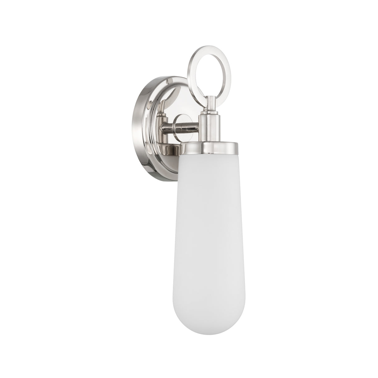 Finnian LED Wall Sconce 13", Polished Nickel
