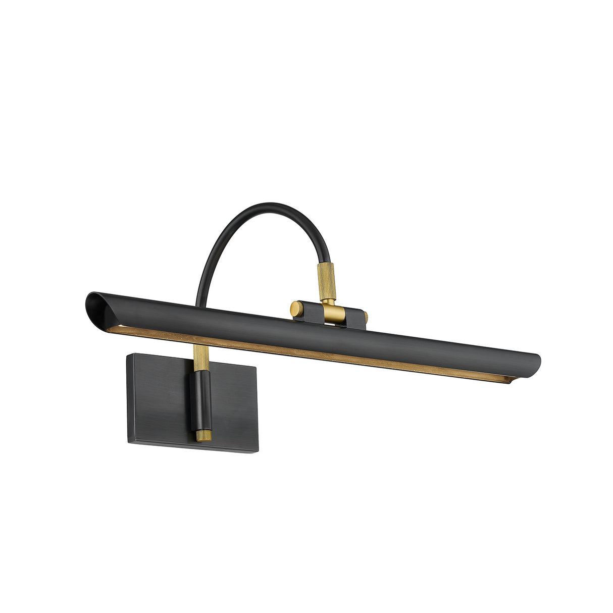 Carlin LED Picture Light 17", Old Bronze and Aged Brass