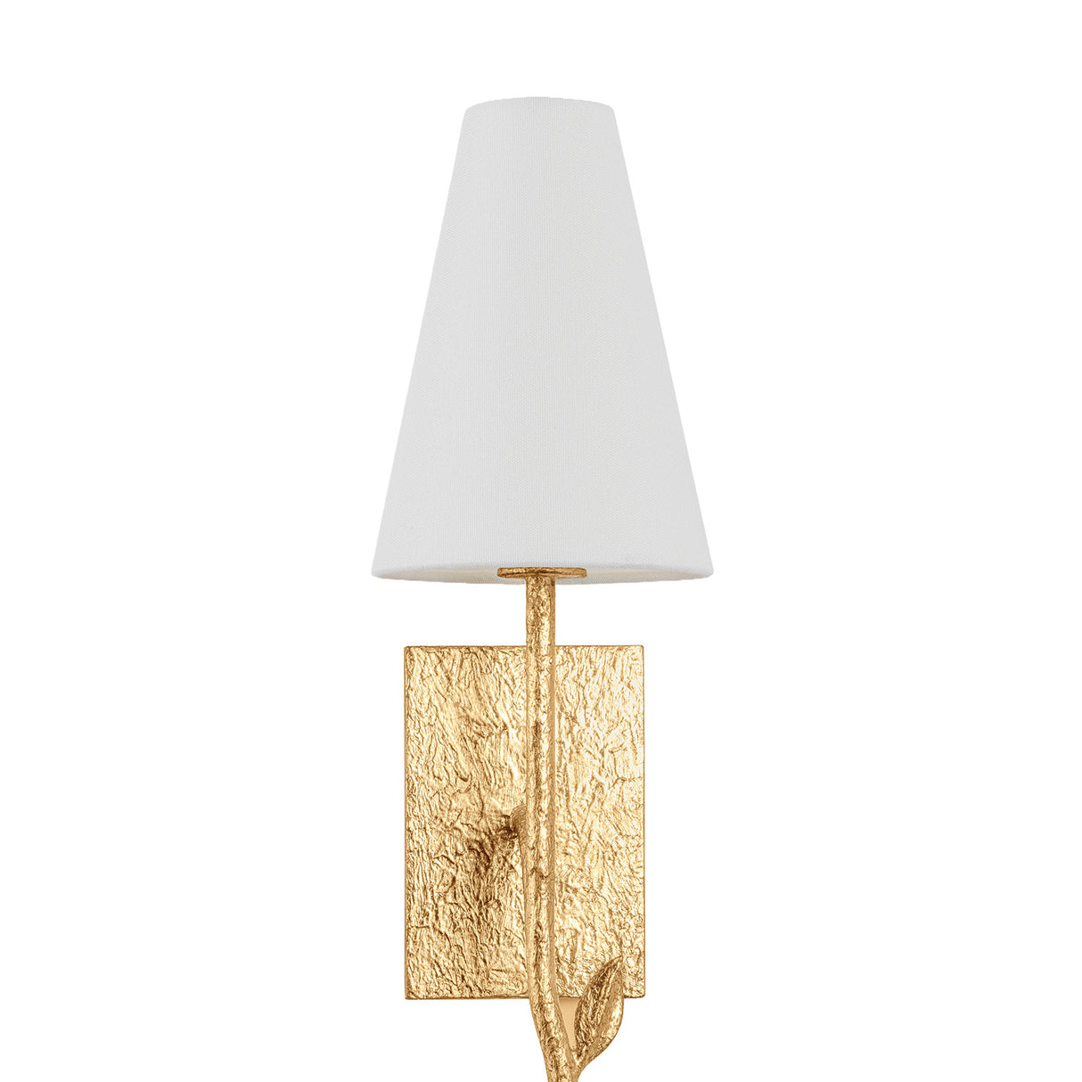 Liana Wall Sconce 25", Gold Leaf