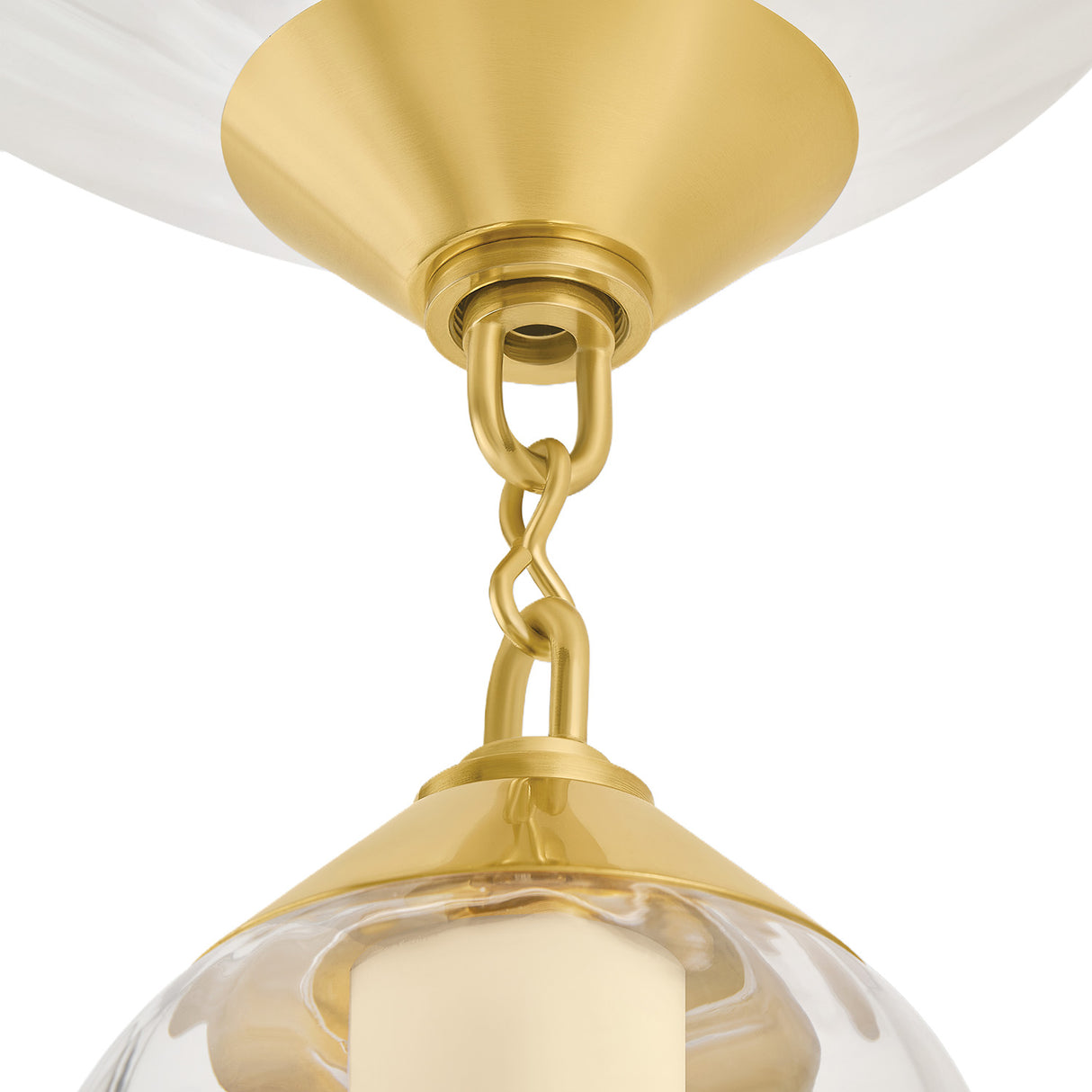 Reina LED Wall Sconce 42", Brass