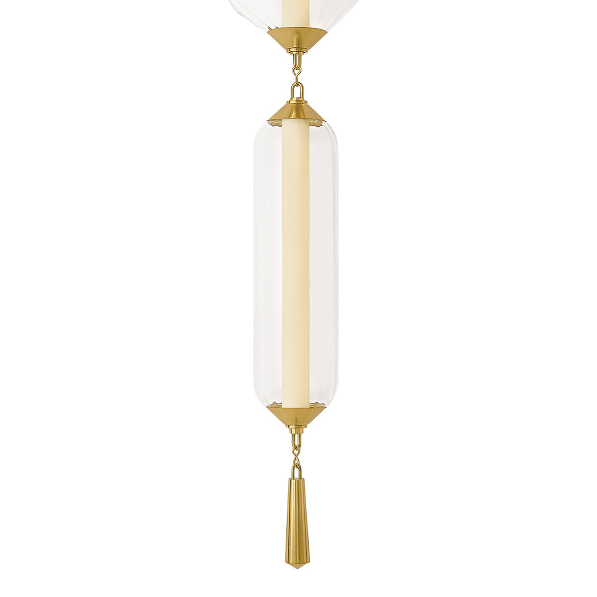 Reina LED Wall Sconce 42", Brass
