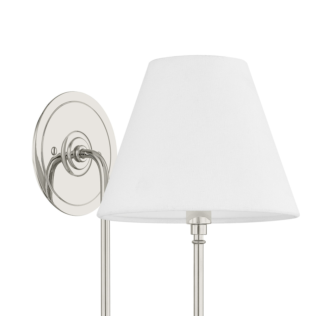 Harmony Wall Sconce 15", Polished Nickel