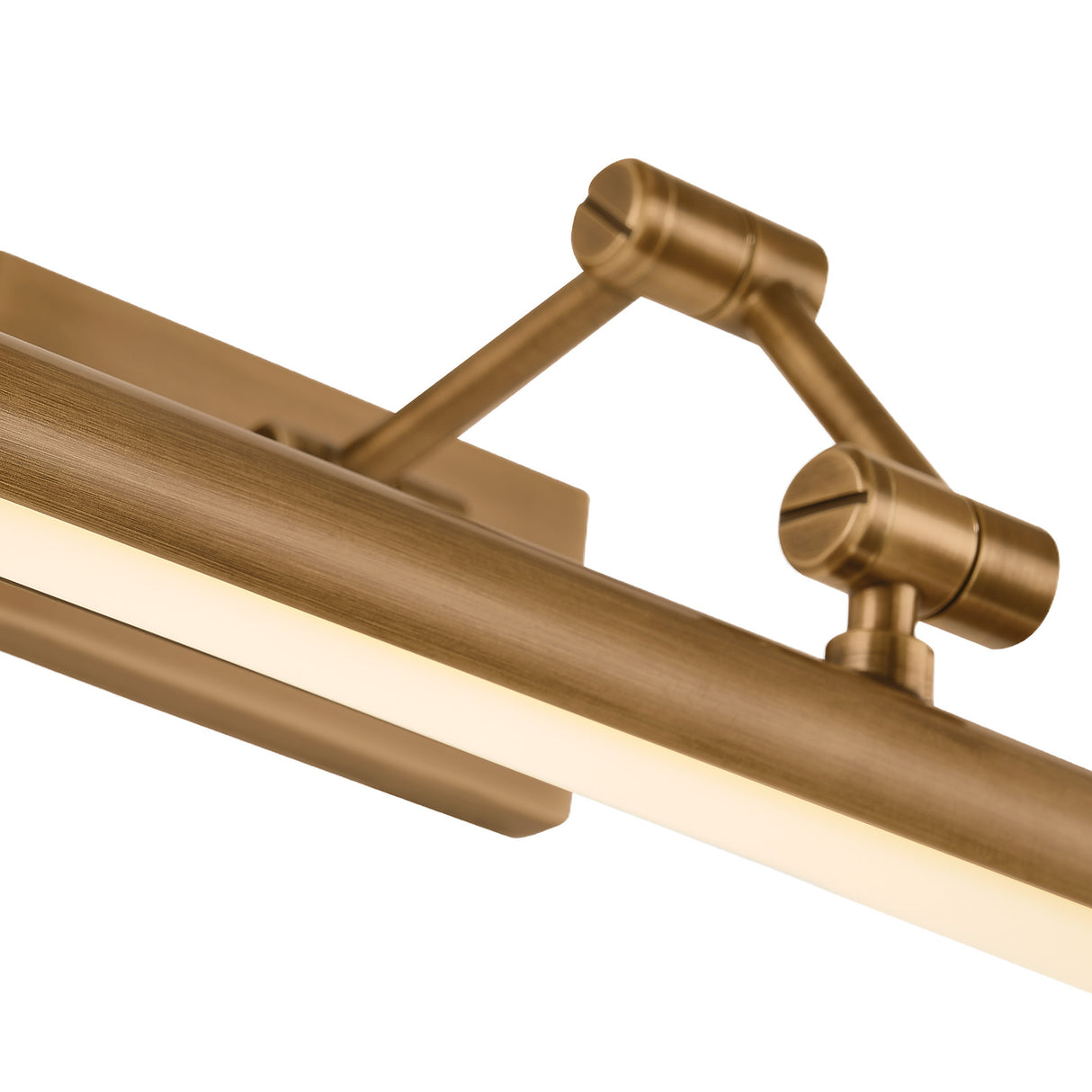 Roland LED Picture Light 16", Patina Brass