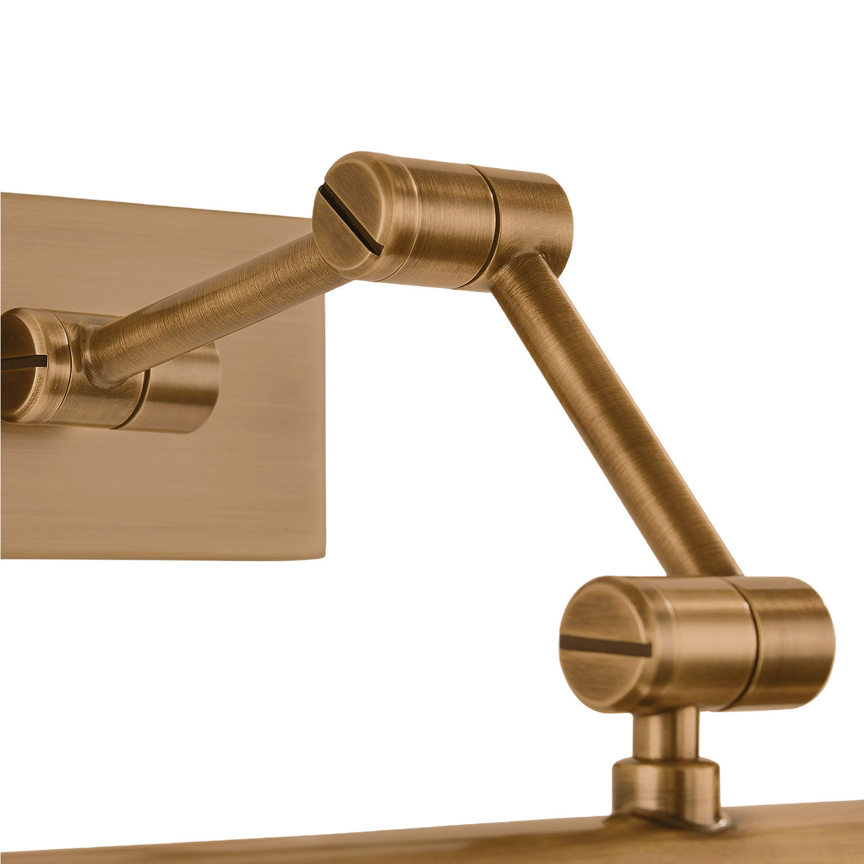 Roland LED Picture Light 16", Patina Brass