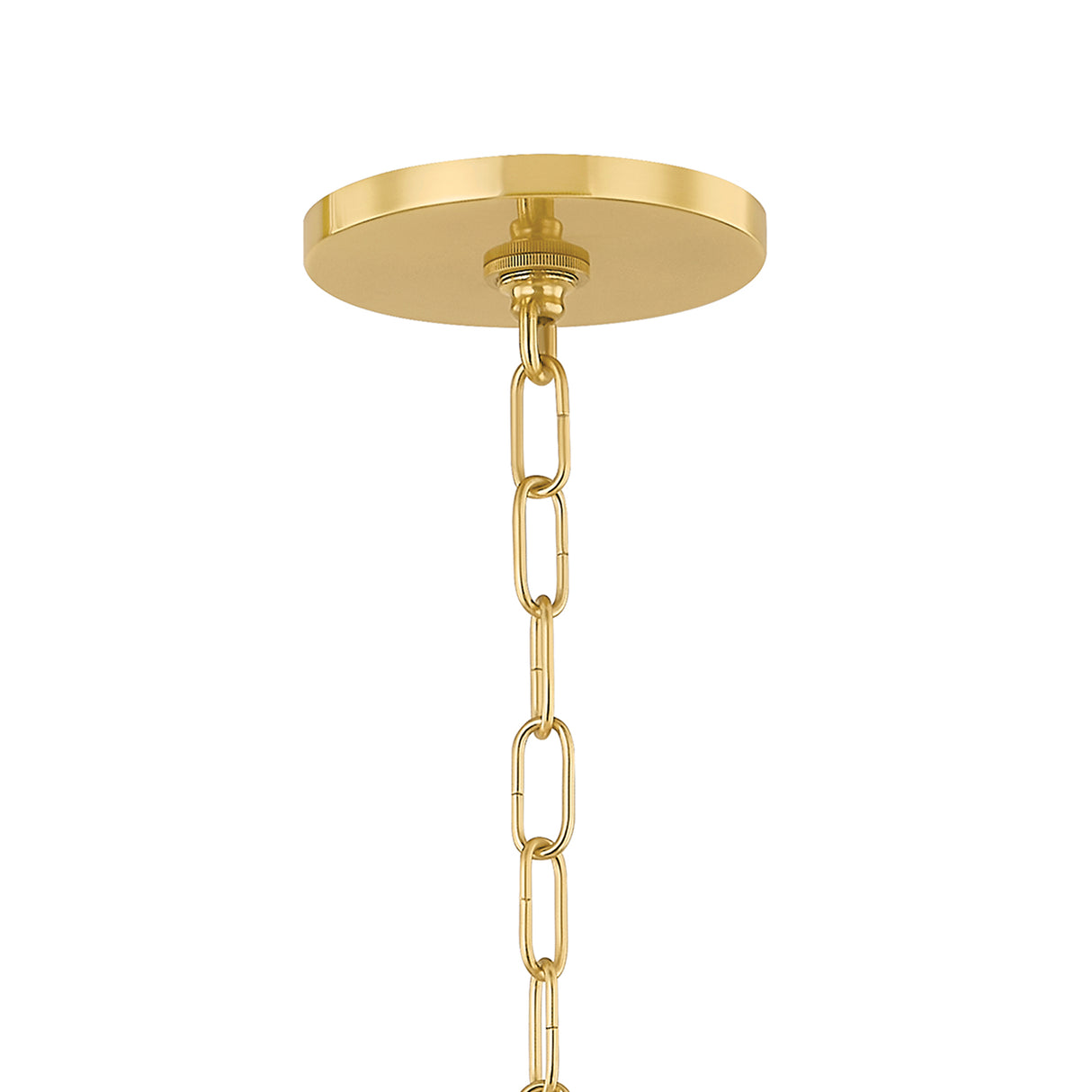 Sara 5 Light Chandelier 33", Aged Brass and Bronze