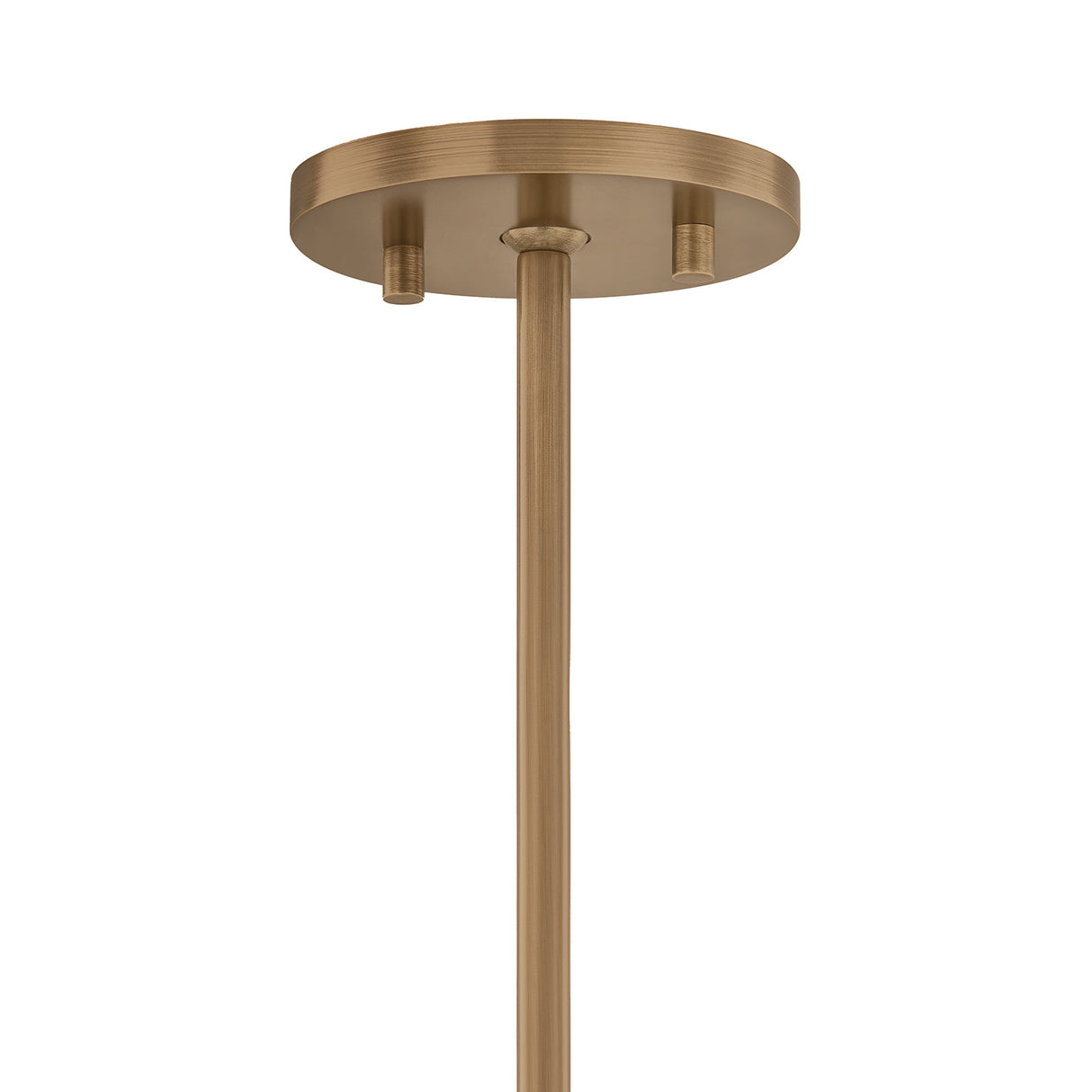 Yuma Pendant 10", Patina Brass and Rattan with Cream Milk Glass