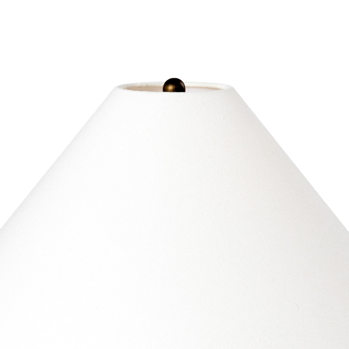 Andrea Table Lamp 27", Whitewashed Ceramic