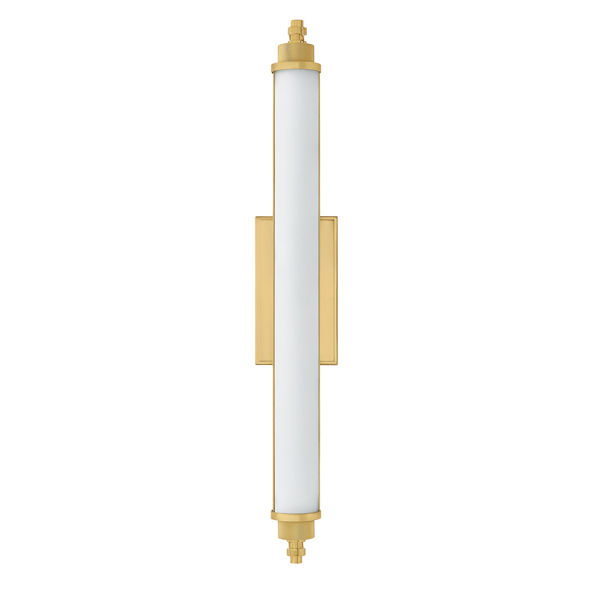 Empire LED Wall Sconce 28", Aged Brass