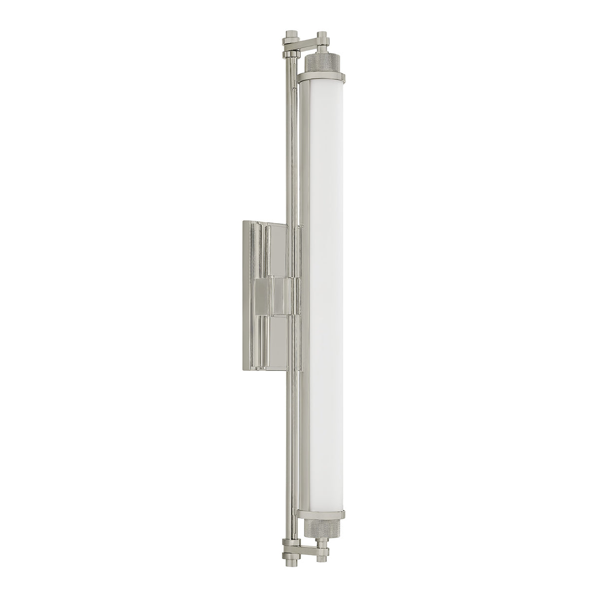 Empire LED Wall Sconce 28", Polished Nickel