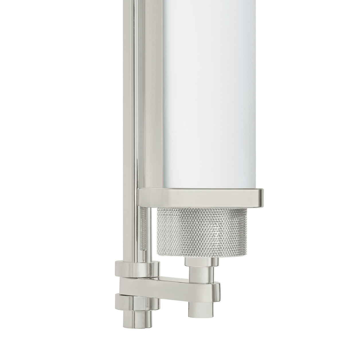 Empire LED Wall Sconce 28", Polished Nickel