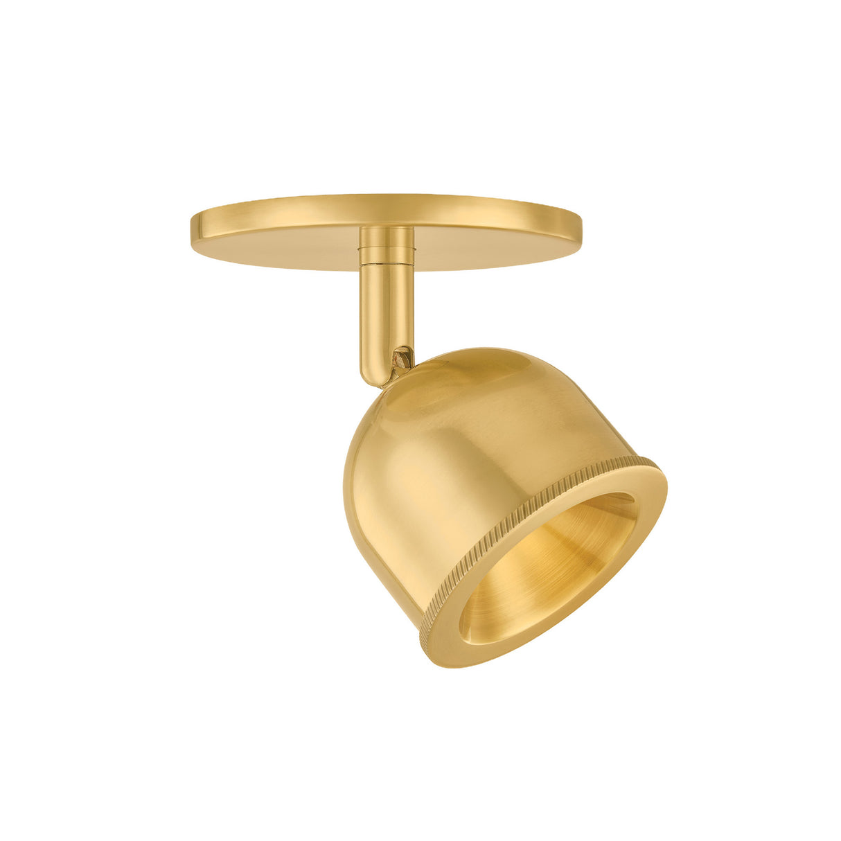 Sita LED Adjustable Spot Light 4", Aged Brass