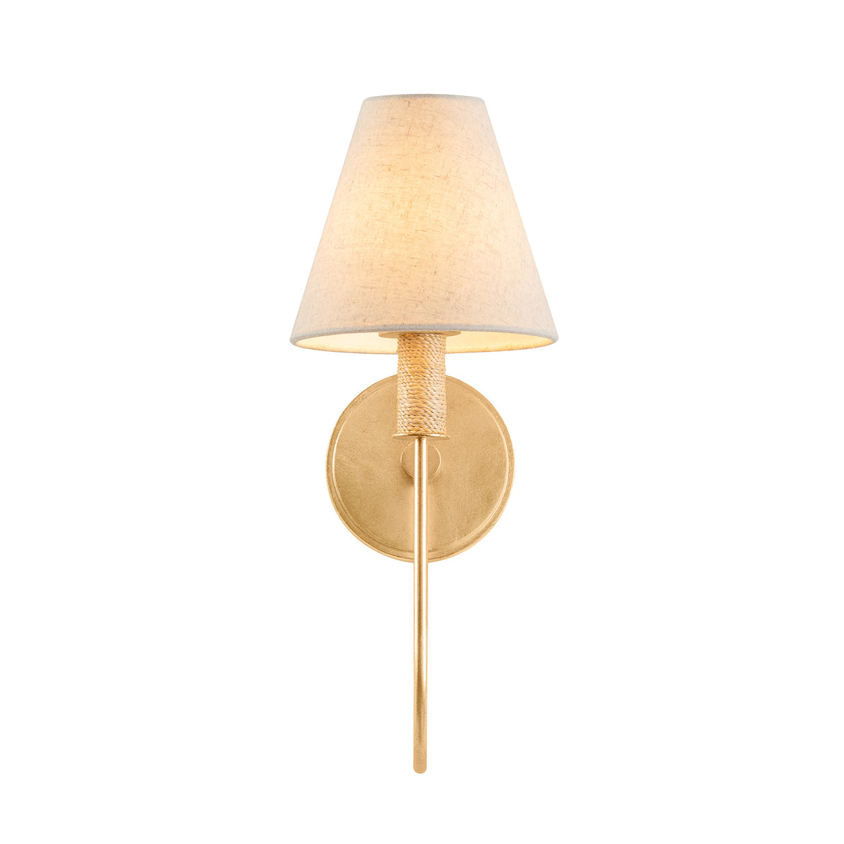 Velora Wall Sconce 16", Gold Leaf