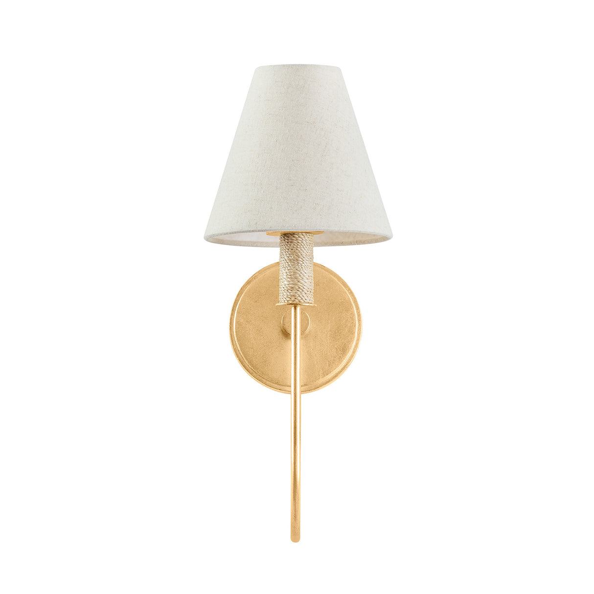 Velora Wall Sconce 16", Gold Leaf
