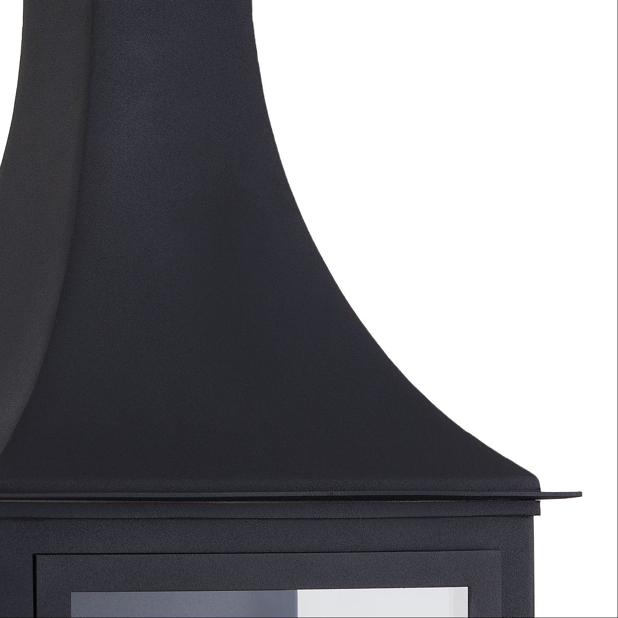 Dante Outdoor Wall Light, Extra Large 30", Black and Patina Brass