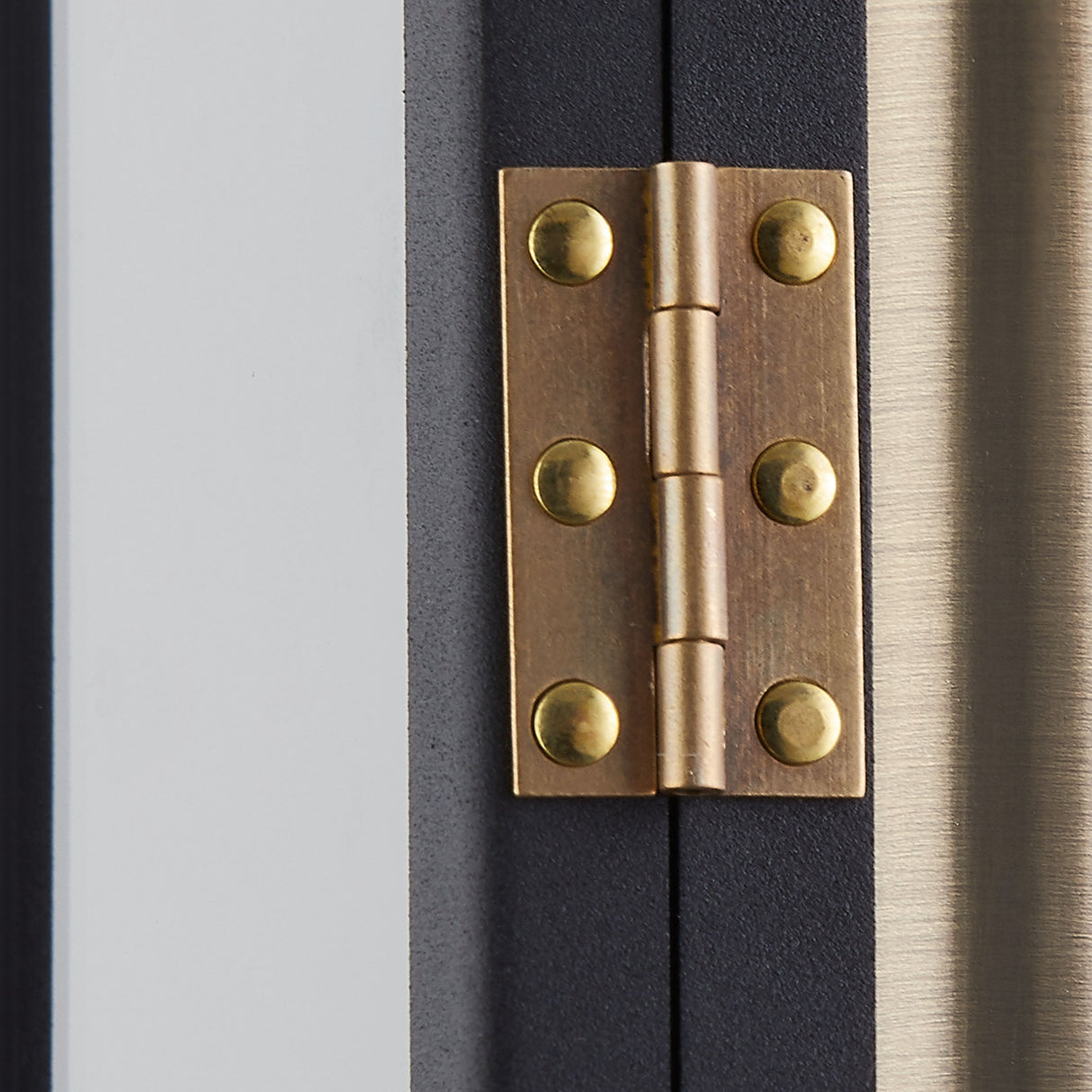 Dante Outdoor Wall Light, Extra Large 30", Black and Patina Brass