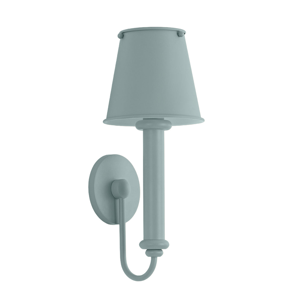 Dulcie Metal Wall Sconce 16", Harbor Blue