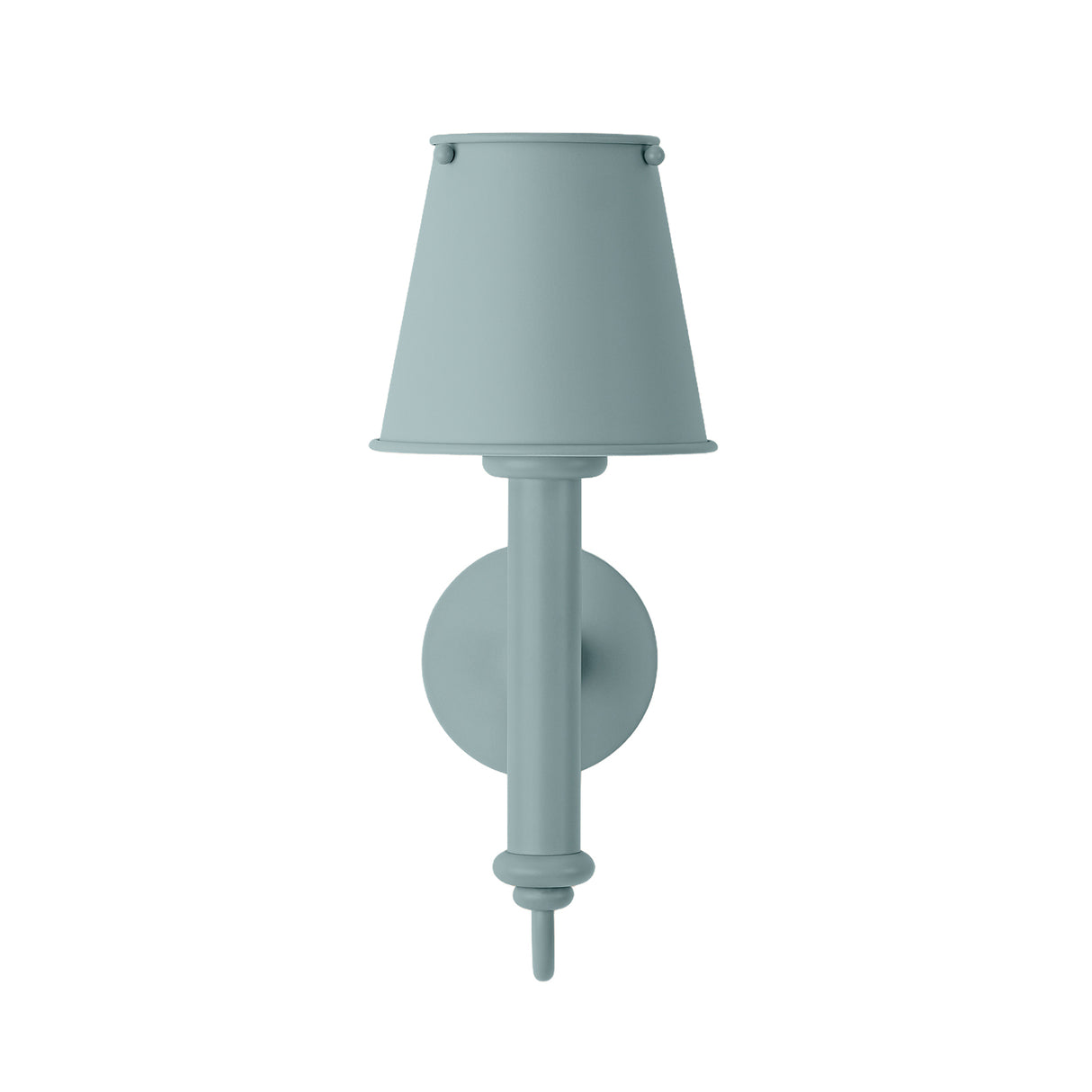 Dulcie Metal Wall Sconce 16", Harbor Blue