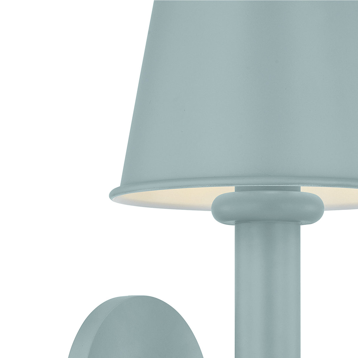 Dulcie Metal Wall Sconce 16", Harbor Blue