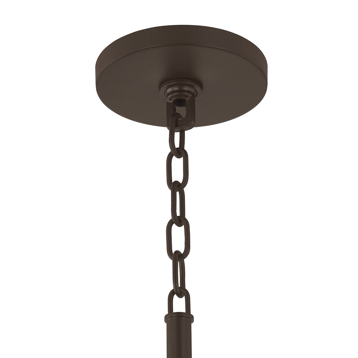 Haven Large Outdoor Pendant 28", Wicker and Bronze