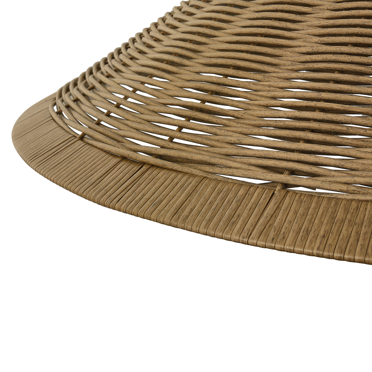 Haven Extra Large Outdoor Pendant 44", Wicker and Bronze